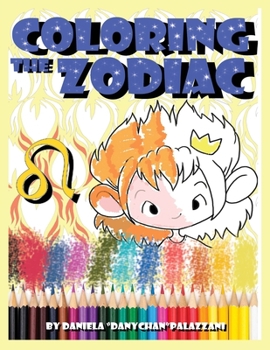 Paperback Coloring the Zodiac Book