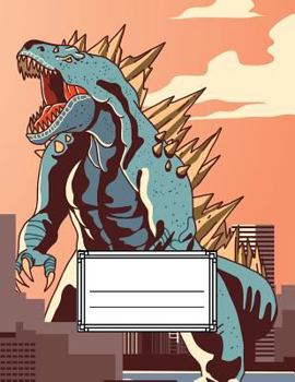 Tokyo Skyline Monster Genkouyoushi Kanji, Hiragana and Katakana Practice Notebook : 100 Alternating College Ruled and Genkouyoushi Paper Pages Japanese Composition Book 8. 5 X 11