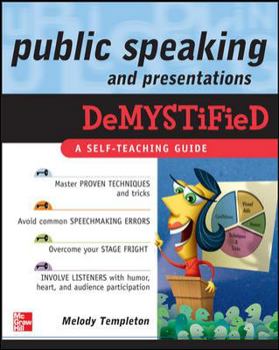 Paperback Public Speaking and Presentations Demystified Book