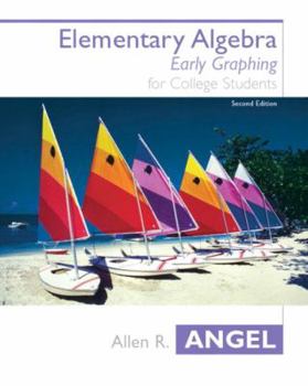 Hardcover Elementary Algebra Early Graphing Book
