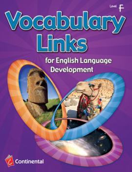 Paperback Vocabulary Links for English Language Development: Level F (Grade 6) Book