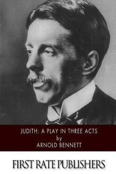 Paperback Judith: A Play in Three Acts Book