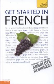 Paperback Teach Yourself Get Started in French (Teach Yourself Beginner's Languages) Book