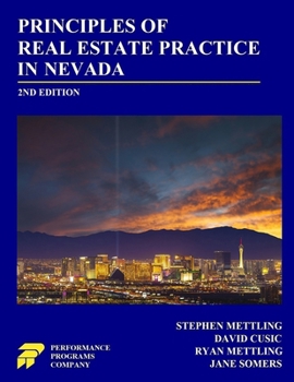 Paperback Principles of Real Estate Practice in Nevada: 2nd Edition Book