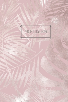 Notizen: Blanko Abstrakt Motiv Heft für Aufzeichnungen Lettering Handschrift zum Selbstgestalten | ein Tolles und Kreatives Geschenk (German Edition)