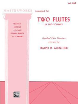 Paperback Masterworks for Two Flutes, Bk 1 Book