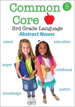 DVD Common Core 3rd Grade Language - Abstract Nouns Book