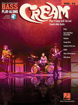 Misc. Cream Bass Play-Along Volume 52 - Book/Online Audio Book