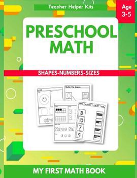 Paperback Preschool Math: Tracing Numbers, Shapes, Numbers, Beginner Math Workbook Book
