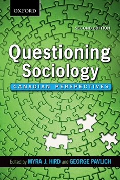 Paperback Questioning Sociology 2nd Edition: Canadian Perspectives Book
