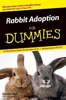 Paperback Rabbit Adoption For Dummies Book