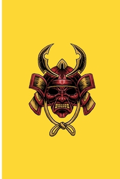 Paperback Japanese: Oni Mask Perfect Gift Lined Notebook/Journal (6"x9") Book