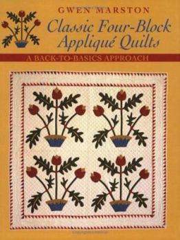 Paperback Classic Four-Block Applique Quilts- Print on Demand Edition Book