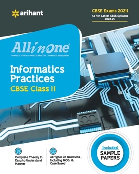Paperback All In One Class 11th Informatics Practices for CBSE Exam 2024 Book