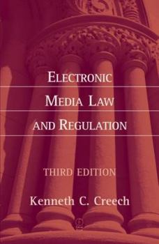 Paperback Electronic Media Law and Regulation Book