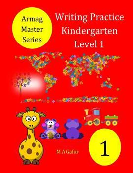 Paperback Writing Practice Kindergarten Level 1: 3 years to 4 years + Book