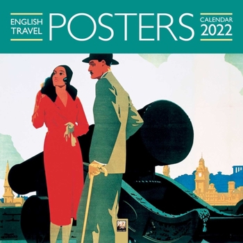 Calendar English Travel Posters Wall Calendar 2022 (Art Calendar) Book