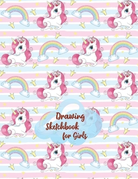 Paperback Drawing Sketchbook for Girls Book