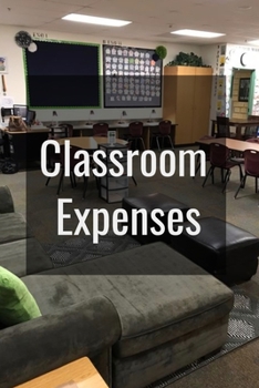 Paperback Classroom Expense Log Book