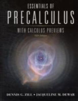 Hardcover Essentials of Precalculus with Calculus Previews Book