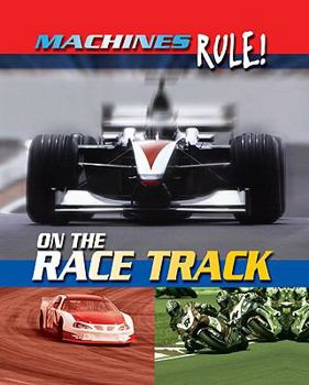 Library Binding On the Race Track Book