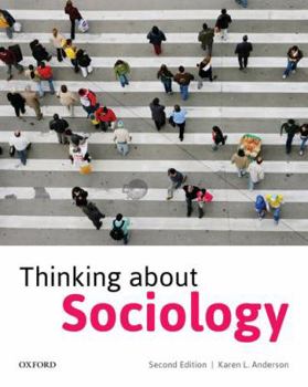Paperback Thinking about Sociology: A Critical Introduction Book
