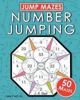 Paperback Jump Mazes Number Jumping Book