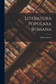 Paperback Literatura Populara Romana [Romanian] Book
