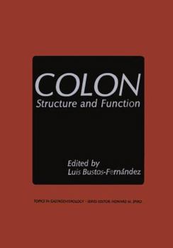 Hardcover Colon : Structure and Function Book