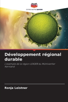 Paperback Développement régional durable [French] Book