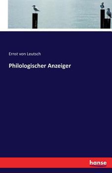 Paperback Philologischer Anzeiger [German] Book