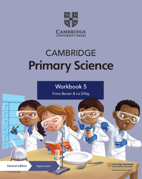 Paperback Cambridge Primary Science Workbook 5 with Digital Access (1 Year) Book