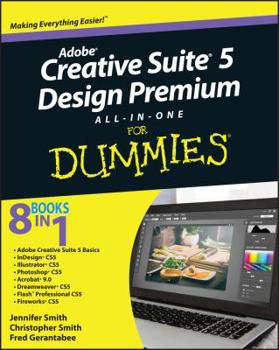 Paperback Adobe Creative Suite 5 Design Premium All-In-One for Dummies Book