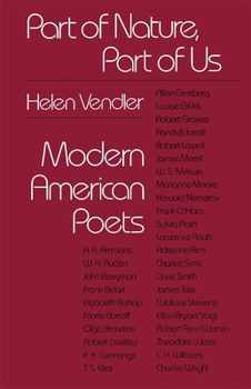 Paperback Part of Nature, Part of Us: Modern American Poets Book