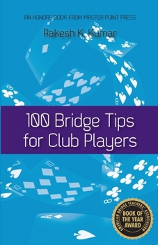 Paperback 100 Bridge Tips for Club Players Book