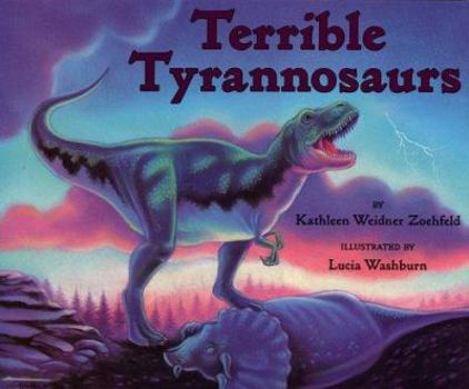 Paperback Terrible Tyrannosaurs Book