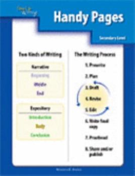 Paperback Step up to Writing Secondary Handy Pages Book