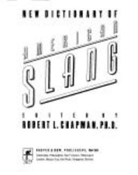 Hardcover New Dictionary of American Slang Book