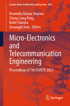 Paperback Micro-Electronics and Telecommunication Engineering: Proceedings of 7th Icmete 2023 Book