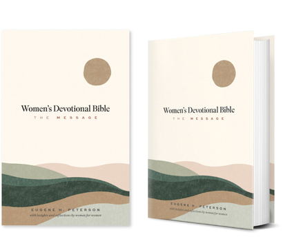 Hardcover The Message Women's Devotional Bible (Hardcover) Book