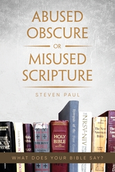 Paperback Abused Obscure or Misused Scripture [Large Print] Book