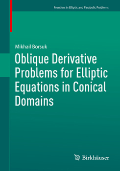 Paperback Oblique Derivative Problems for Elliptic Equations in Conical Domains Book