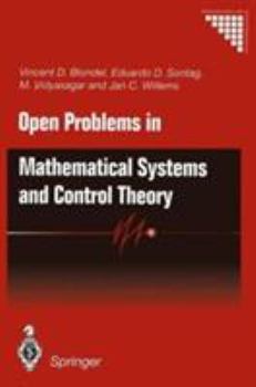 Hardcover Open Problems in Mathematical Systems and Control Theory Book