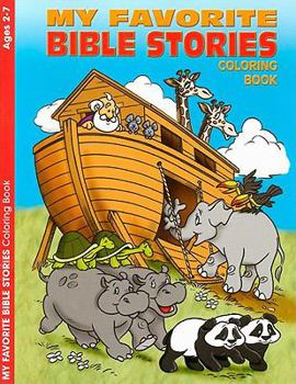 Paperback My Favorite Bible Stories Coloring Book