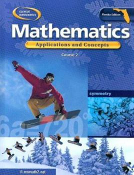 Hardcover Glencoe Mathematics Course 2: Florida Book