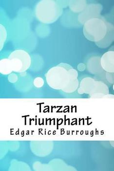 Paperback Tarzan Triumphant Book