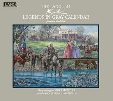 The Lang Legends in Gray Calendar [With 2 Bookmarks]