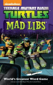 Paperback Teenage Mutant Ninja Turtles Mad Libs Book