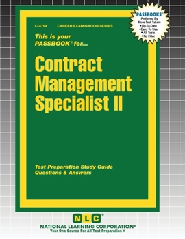 Contract Management Specialist II (Career Examination)