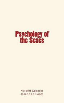 Paperback Psychology of the Sexes Book